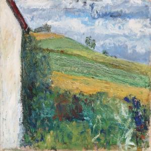 BENGT Koch 1912-1978,Landscape view,1975,Bruun Rasmussen DK 2015-08-30