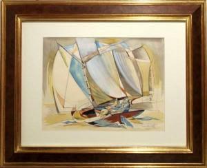 BENGTZ Ture 1907,Title: Sailing,1967,Ro Gallery US 2007-07-31