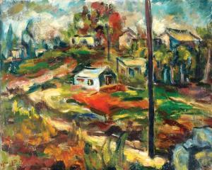 BENIJAMINI Bracha 1901-1993,Landscape,Tiroche IL 2013-02-02