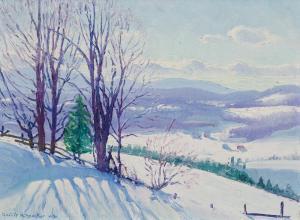 BENIKER Gerrit Albertus 1882-1934,Mount Mansfield, Vermont,1931,Shannon's US 2023-04-27