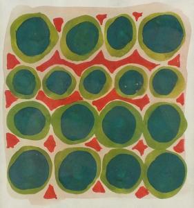 BENJAMIN Anthony 1931-2002,Abstract with circles,Halls GB 2017-03-22