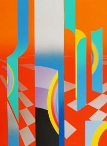BENJAMIN Anthony 1931-2002,````Untitled Orange````,Rosebery's GB 2013-03-19