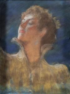 Benjamin Constant Jean Joseph 1845-1902,Ritratto femminile,Art International IT 2024-03-08