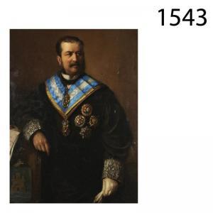 BENJUMEA Rafael 1820-1888,Retrato de Emilio Bravo Romero,1872,Lamas Bolaño ES 2015-10-07