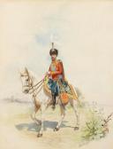 BENKENDORFF Dmitry Alexandrovich 1845,Equestrian portrait of Grand Duke Nicholas Nicho,Bonhams 2019-10-16