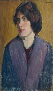 BENN Ben 1884-1983,Portrait of a Young Girl,1911,William Doyle US 2009-01-14