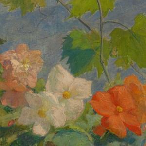 BENNER Emmanuel, dit Many 1873-1965,flowers in the mountains,Burstow and Hewett GB 2019-10-16