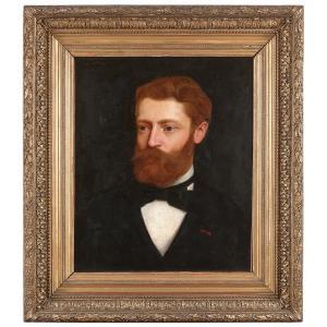 BENNER Jean 1836-1909,Portrait de Jules Siegfried,1878,Tajan FR 2019-06-26