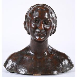 BENNETEAU DESGROIS Félix 1879-1966,Buste de femme,Herbette FR 2023-05-07
