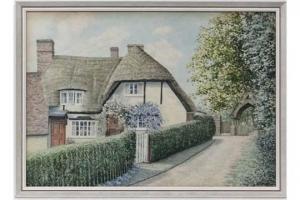 BENNETT A.E 1800-1900,Pear Tree Cottage , Hardwick , Bucks,Dickins GB 2015-11-14