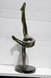 BENNETT Bob 1928-2003,Contorted Figure,1982,Clars Auction Gallery US 2020-12-12