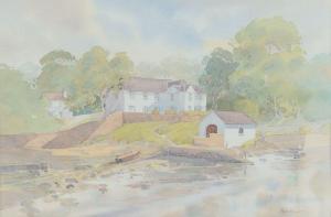 BENNETT Brian 1927,HOUSE AT STRANGFORD LOUGH,Ross's Auctioneers and values IE 2022-11-09