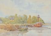BENNETT Brian 1927,THE LIGHT BOAT AT STRANGFORD LOUGH,Ross's Auctioneers and values IE 2022-11-09