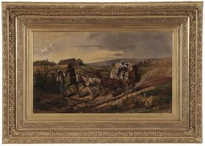 BENNETT 1800-1900,Carting Cotton,1887,Brunk Auctions US 2015-09-11