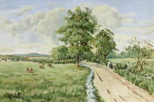 BENNETT 1800-1900,Country Lane,Gormleys Art Auctions GB 2015-11-03