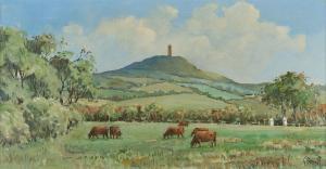 BENNETT George,CATTLE GRAZING BELOW SCRABO,Ross's Auctioneers and values IE 2022-11-09
