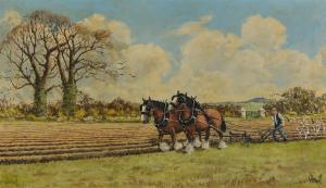 BENNETT George,PLOUGHING , COUNTY DOWN,Ross's Auctioneers and values IE 2022-11-09