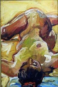 BENNETT Jane 1960,Reclining Nude,Theodore Bruce AU 2014-08-31