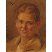 BENNETT LINDER C 1886,Portrait of Douglas Fairbanks, Jr. as a Child,1921,William Doyle US 2011-09-13