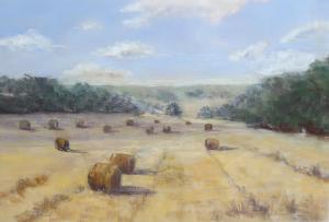 BENNETT Michael,harvest landscape,Burstow and Hewett GB 2022-12-15