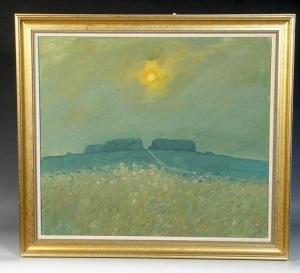 BENNETT Michael,Wall Country Landscape with Sun no.2,1990,Tring Market Auctions GB 2009-02-07