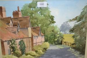 BENNETT Percy,Cottages at Ightham,Lawrences of Bletchingley GB 2015-07-21