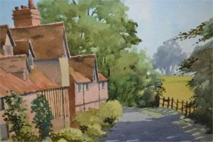 BENNETT Percy,Cottages at Ightham,Lawrences of Bletchingley GB 2015-04-28