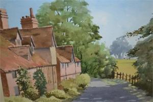 BENNETT Percy,Cottages at Ightham,Lawrences of Bletchingley GB 2015-06-09