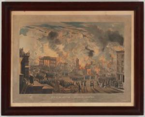 BENNETT William James,View of the Great Fire in New York, Decr. 16th & 1,South Bay 2022-09-17