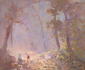 BENNETT William Rubery 1893-1987,Dappled Sunlight,Leonard Joel AU 2022-06-28