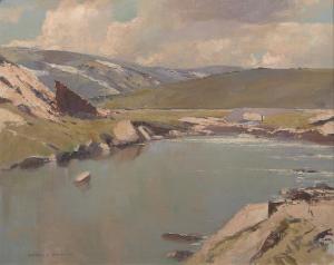 BENNETT William Rubery 1893-1987,Where the Snowy River Begins,Leonard Joel AU 2023-06-27