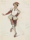 BENOIS Alexander Nikolaiev 1870-1960,Costume design for Les Enchantements d'Alcine:,1929,Christie's 2012-05-28