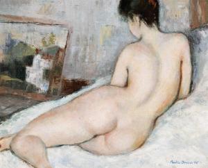 BENOIS Nadia 1896-1975,A Nude Woman in Repose,1946,William Doyle US 2024-01-10