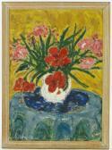 BENOIS Nadia 1896-1975,abstract floral still life,Burstow and Hewett GB 2016-04-27