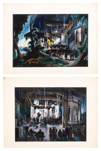 BENOIS Nadia 1896-1975,On a Film Set (two works),Sotheby's GB 2023-07-07