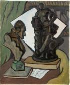 BENOIS Nadia 1896-1975,Still Life with Bust and Sculpture,Sotheby's GB 2023-07-06