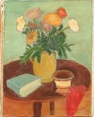 BENOIS Nadia 1896-1975,Still life with flowers and book,Sotheby's GB 2023-07-06