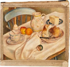 BENOIS Nadia 1896-1975,The Breakfast Table,1928,Sotheby's GB 2023-07-07