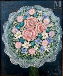 BENOIT Jacqueline 1925-2012,Bouquet de mariée,Millon & Associés FR 2023-06-15