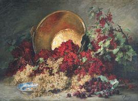 BENOIT Leon 1891-1907,Nature morte aux fruits,20th century,Neret-Minet FR 2021-06-22