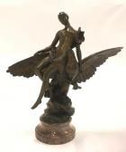 BENOIT Lucien Hercule 1846-1916,Figurant une allégorie de Zeus en aigle,Millon & Associés 2019-11-05
