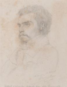 BENOUVILLE Léon François,Portrait of Alexandre Cabanel, Aged Twenty-Three,William Doyle 2020-06-03