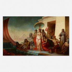 BENSELL George Frederick,Cleopatra Entering Her Barge,1869,Rago Arts and Auction Center 2020-11-19