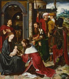 BENSON Ambrosius 1495-1550,L'Adoration des mages,Christie's GB 2023-11-15