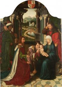 BENSON Ambrosius 1495-1550,The Adoration of the Magi,1525,Villa Grisebach DE 2023-06-01
