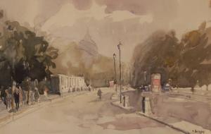 BENSON D,London Street scene,1959,Burstow and Hewett GB 2009-04-29