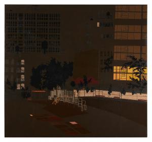 BENSON Erik 1973,Night Park,2002,Sotheby's GB 2023-06-21