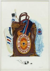 BENSON Robert 1939,Newcastle Brown,1978,Uppsala Auction SE 2016-01-19