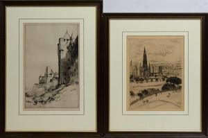 BENTLEY ALFRED 1879-1923,Clifftop castle,Anderson & Garland GB 2021-12-12