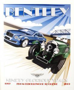 Bentley Designers,Art Deco Poster,2009,Bonhams GB 2018-07-13